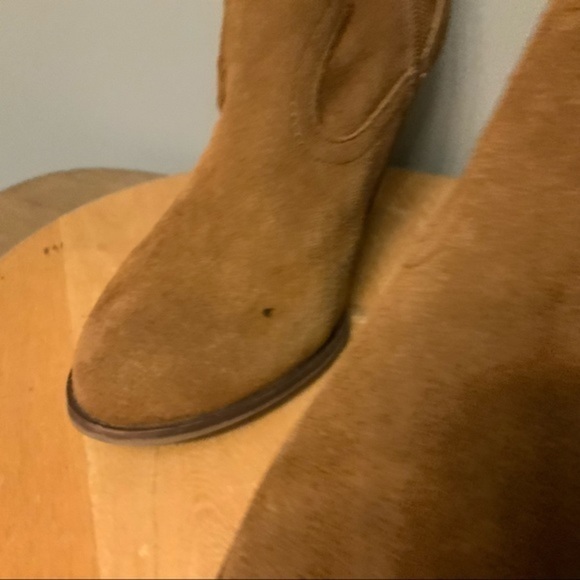 Steve madden Ohio tan suede fringe tassel boot 8 - Picture 4 of 11